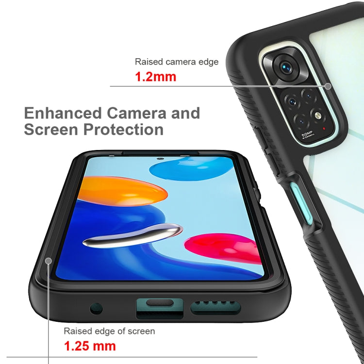 Starry Sky Solid Color Series PC + TPU Phone Case, For Xiaomi Redmi Note 11 Global / Note 11S, For Xiaomi Redmi Note 11 Pro Global