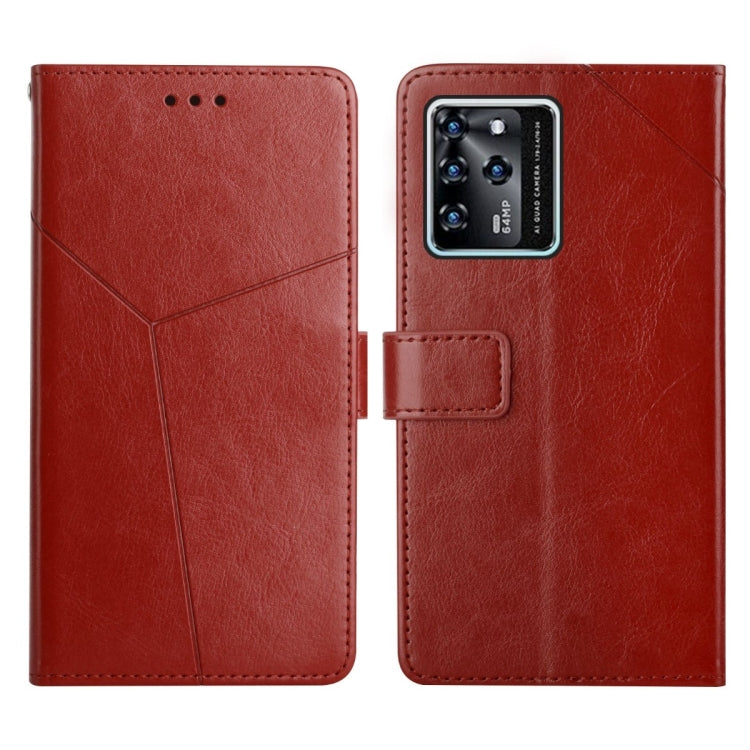 Y Stitching Horizontal Flip Leather Phone Case, For ZTE Blade V30, For ZTE Blade V40 Pro, For ZTE Libero 5G II