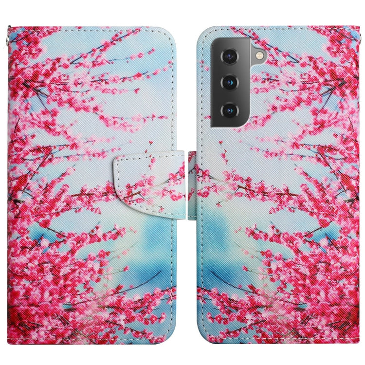 Painted Pattern Horizontal Flip Leather Phone Case, For Samsung Galaxy S22 5G, For Samsung Galaxy S22+ 5G, For Samsung Galaxy S22 Ultra 5G