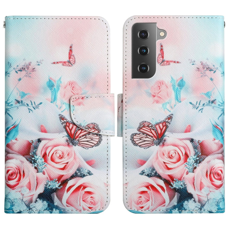 Painted Pattern Horizontal Flip Leather Phone Case, For Samsung Galaxy S22 5G, For Samsung Galaxy S22+ 5G, For Samsung Galaxy S22 Ultra 5G