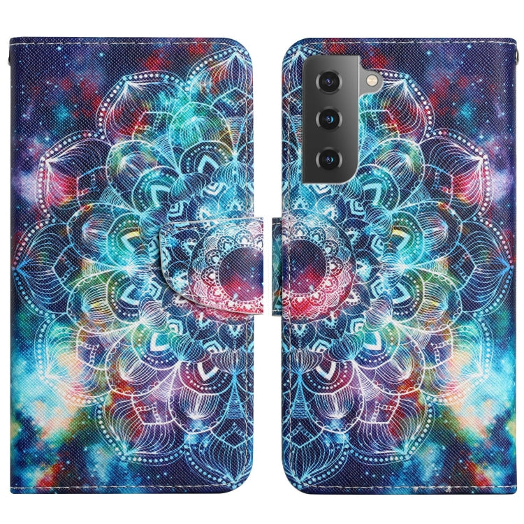 Painted Pattern Horizontal Flip Leather Phone Case, For Samsung Galaxy S22 5G, For Samsung Galaxy S22+ 5G, For Samsung Galaxy S22 Ultra 5G