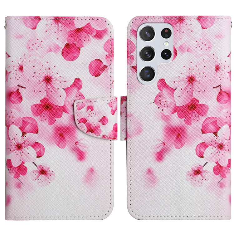 Painted Pattern Horizontal Flip Leather Phone Case, For Samsung Galaxy S22 5G, For Samsung Galaxy S22+ 5G, For Samsung Galaxy S22 Ultra 5G