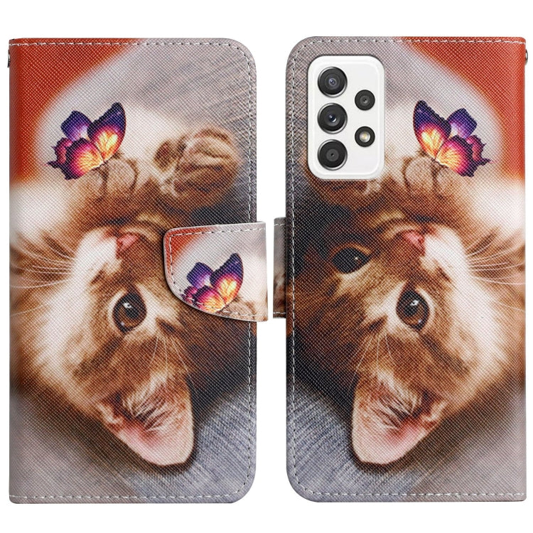 Painted Pattern Horizontal Flip Leather Phone Case, For Samsung Galaxy A13 5G, For Samsung Galaxy A53 5G, For Samsung Galaxy A33 5G