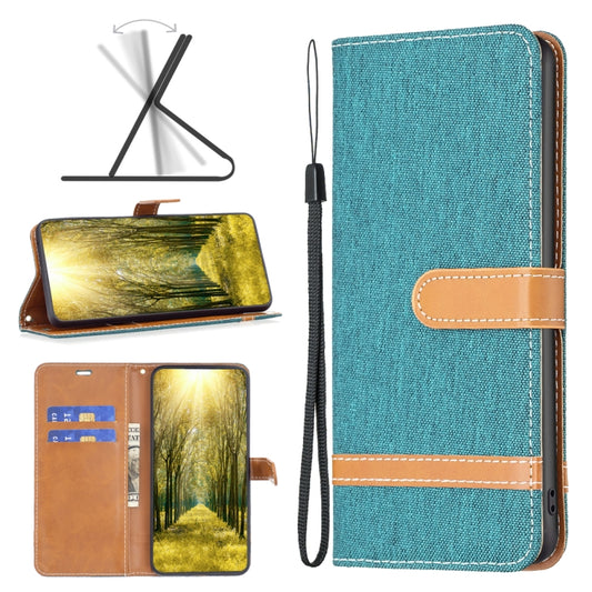 Color Matching Denim Texture Horizontal Flip Leather Case, For Nokia G11 / G21