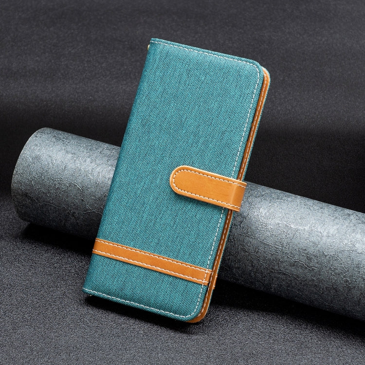 Color Matching Denim Texture Horizontal Flip Leather Case, For Nokia G11 / G21