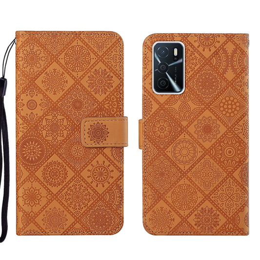 Ethnic Style Embossed Pattern Leather Phone Case, For OPPO A16, For OPPO A94 5G, For OPPO Realme C20 / C21, For OPPO Reno5 5G, For OPPO Reno5 Pro 5G, For OPPO Reno6 5G
