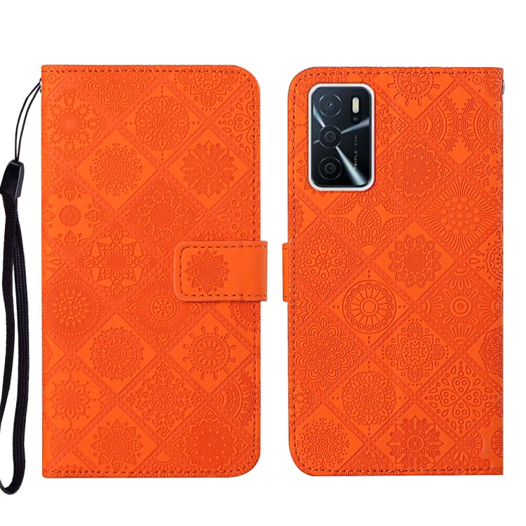 Ethnic Style Embossed Pattern Leather Phone Case, For OPPO A16, For OPPO A94 5G, For OPPO Realme C20 / C21, For OPPO Reno5 5G, For OPPO Reno5 Pro 5G, For OPPO Reno6 5G