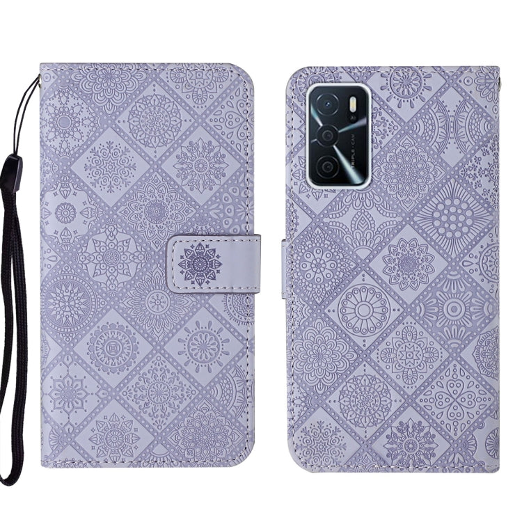 Ethnic Style Embossed Pattern Leather Phone Case, For OPPO A16, For OPPO A94 5G, For OPPO Realme C20 / C21, For OPPO Reno5 5G, For OPPO Reno5 Pro 5G, For OPPO Reno6 5G