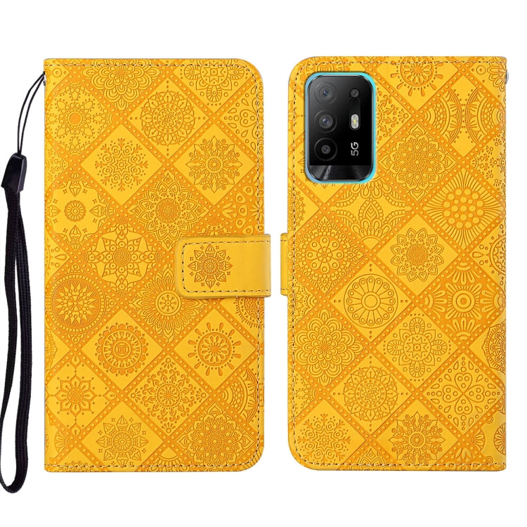 Ethnic Style Embossed Pattern Leather Phone Case, For OPPO A16, For OPPO A94 5G, For OPPO Realme C20 / C21, For OPPO Reno5 5G, For OPPO Reno5 Pro 5G, For OPPO Reno6 5G