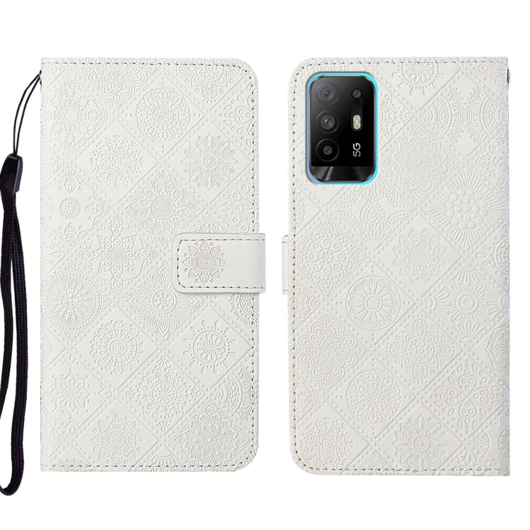 Ethnic Style Embossed Pattern Leather Phone Case, For OPPO A16, For OPPO A94 5G, For OPPO Realme C20 / C21, For OPPO Reno5 5G, For OPPO Reno5 Pro 5G, For OPPO Reno6 5G