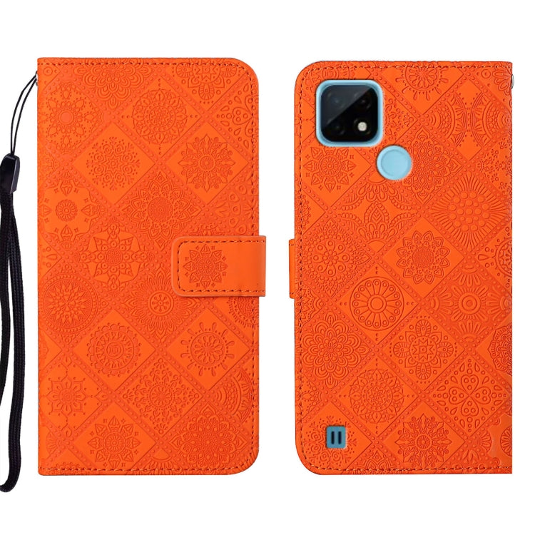 Ethnic Style Embossed Pattern Leather Phone Case, For OPPO A16, For OPPO A94 5G, For OPPO Realme C20 / C21, For OPPO Reno5 5G, For OPPO Reno5 Pro 5G, For OPPO Reno6 5G