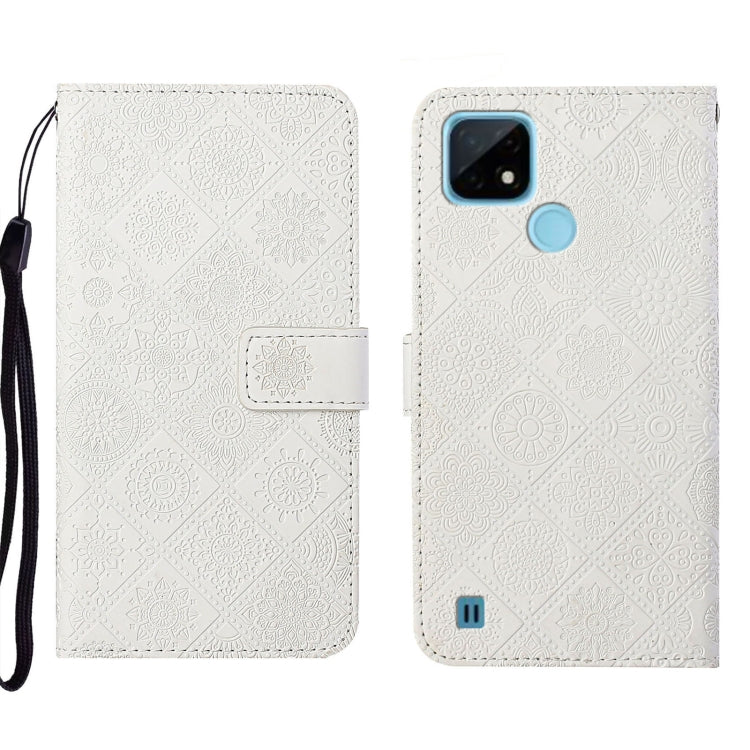 Ethnic Style Embossed Pattern Leather Phone Case, For OPPO A16, For OPPO A94 5G, For OPPO Realme C20 / C21, For OPPO Reno5 5G, For OPPO Reno5 Pro 5G, For OPPO Reno6 5G