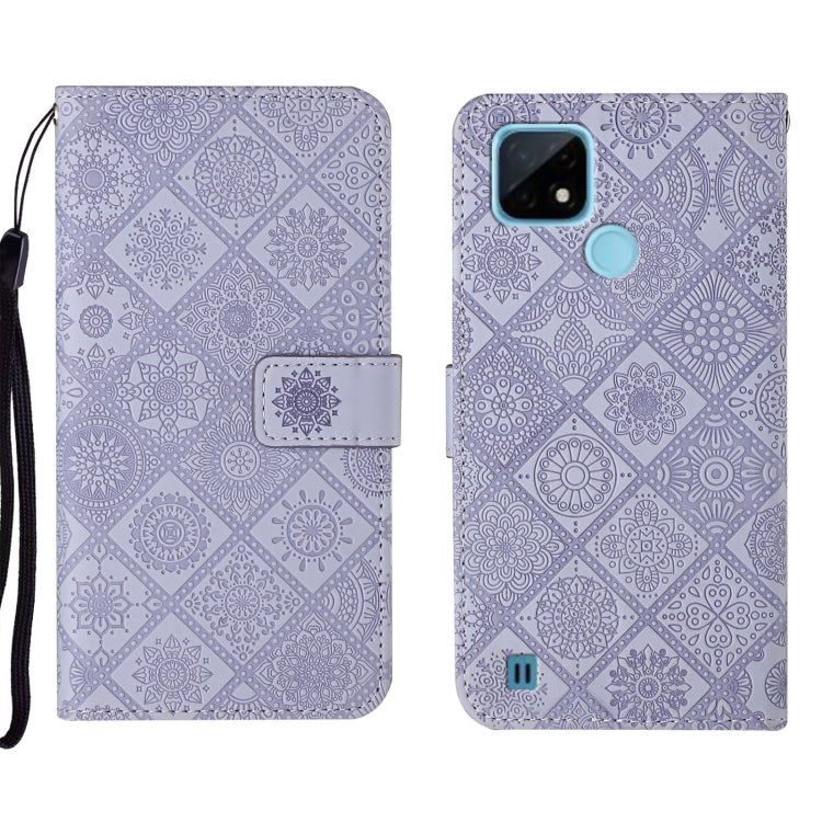 Ethnic Style Embossed Pattern Leather Phone Case, For OPPO A16, For OPPO A94 5G, For OPPO Realme C20 / C21, For OPPO Reno5 5G, For OPPO Reno5 Pro 5G, For OPPO Reno6 5G