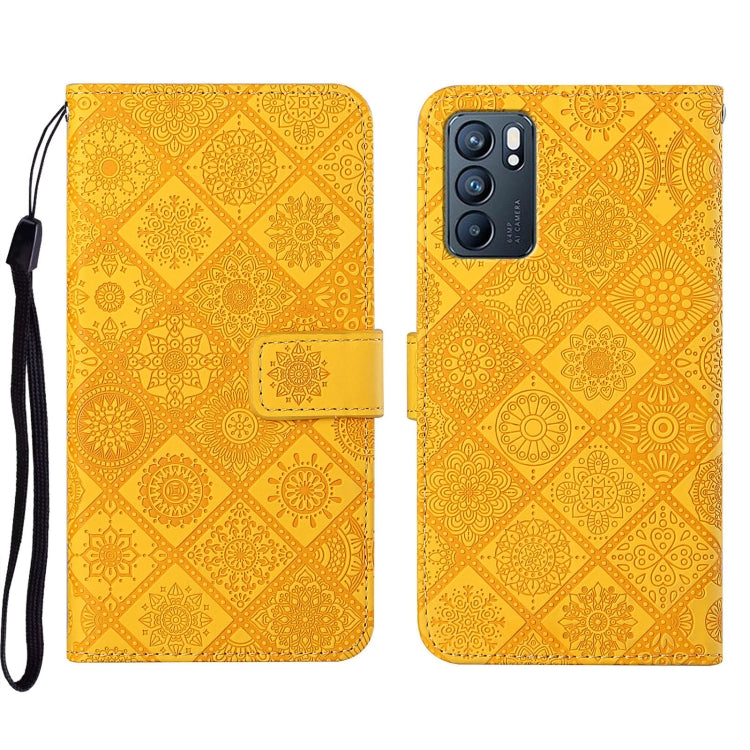 Ethnic Style Embossed Pattern Leather Phone Case, For OPPO A16, For OPPO A94 5G, For OPPO Realme C20 / C21, For OPPO Reno5 5G, For OPPO Reno5 Pro 5G, For OPPO Reno6 5G