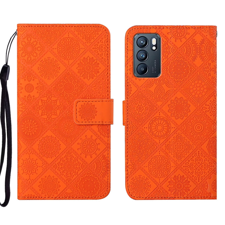 Ethnic Style Embossed Pattern Leather Phone Case, For OPPO A16, For OPPO A94 5G, For OPPO Realme C20 / C21, For OPPO Reno5 5G, For OPPO Reno5 Pro 5G, For OPPO Reno6 5G