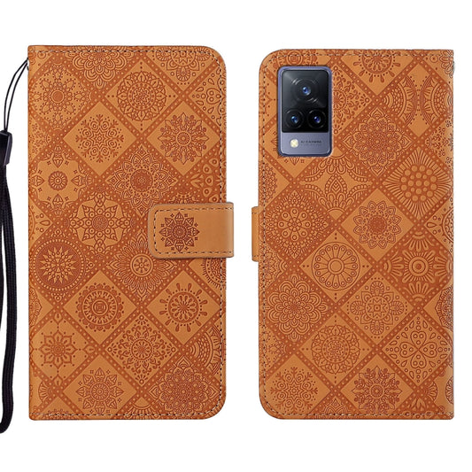 Ethnic Style Embossed Pattern Leather Phone Case, For vivo V21, For vivo V21e 4G, For vivo V21e 5G, For vivo Y51 2020, For vivo Y21