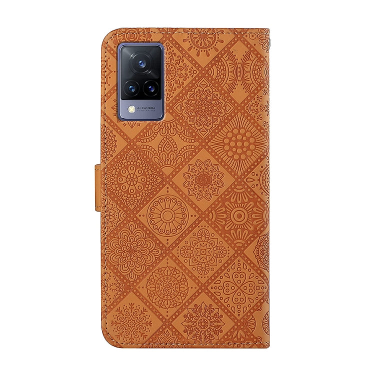 Ethnic Style Embossed Pattern Leather Phone Case, For vivo V21, For vivo V21e 4G, For vivo V21e 5G, For vivo Y51 2020, For vivo Y21