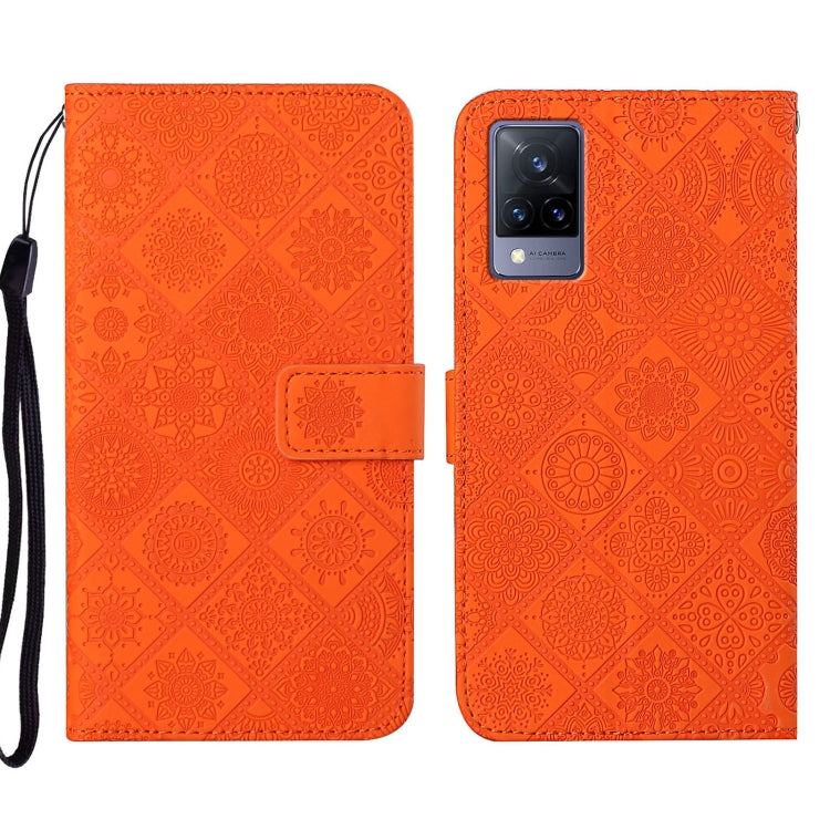Ethnic Style Embossed Pattern Leather Phone Case, For vivo V21, For vivo V21e 4G, For vivo V21e 5G, For vivo Y51 2020, For vivo Y21
