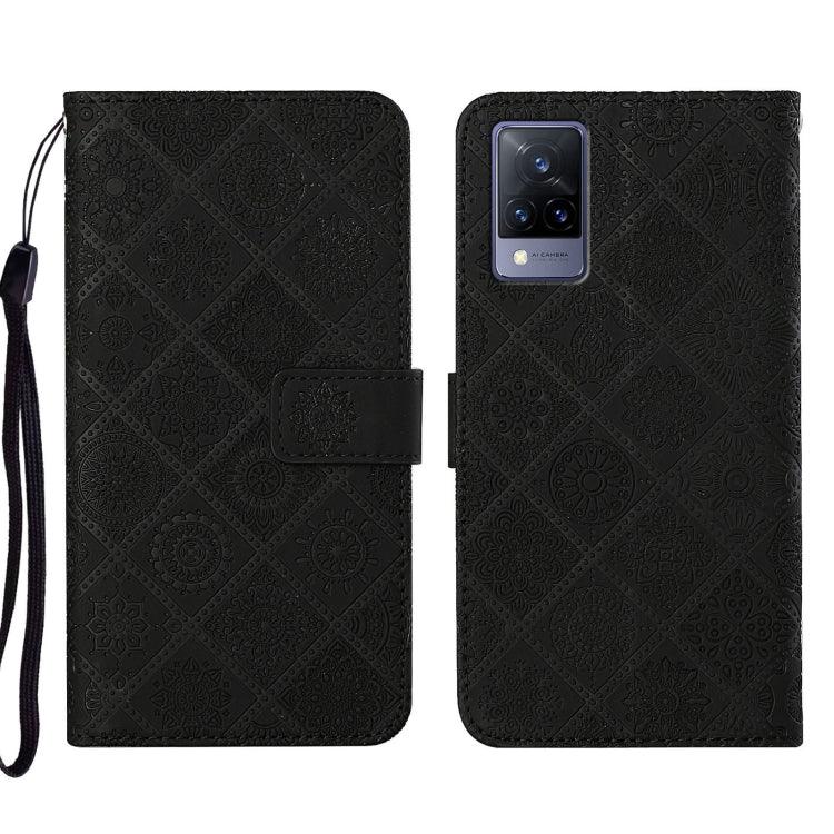 Ethnic Style Embossed Pattern Leather Phone Case, For vivo V21, For vivo V21e 4G, For vivo V21e 5G, For vivo Y51 2020, For vivo Y21