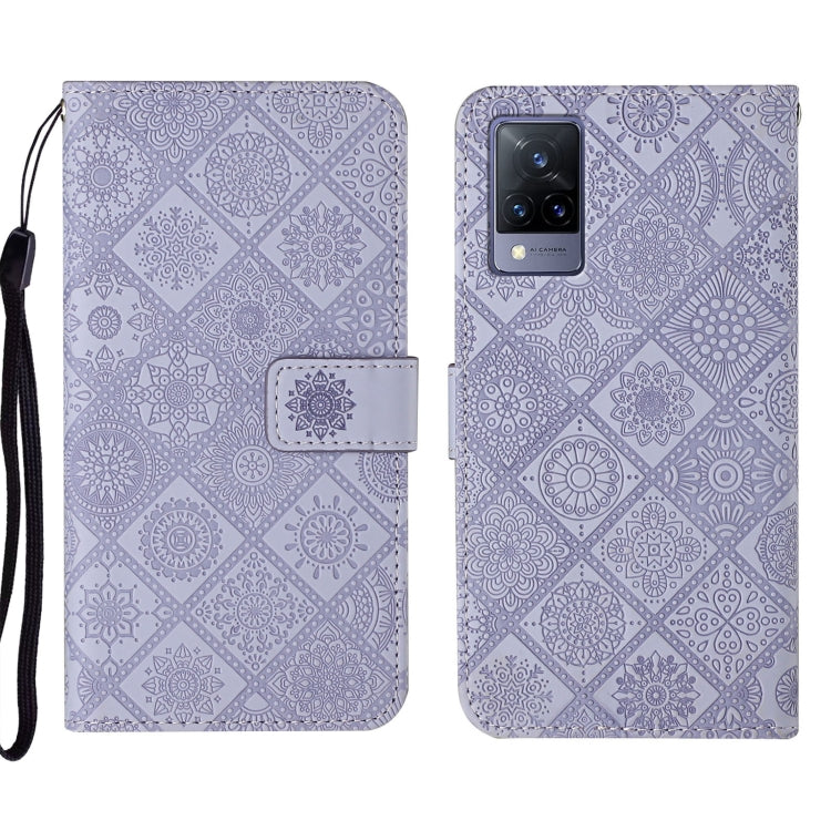 Ethnic Style Embossed Pattern Leather Phone Case, For vivo V21, For vivo V21e 4G, For vivo V21e 5G, For vivo Y51 2020, For vivo Y21