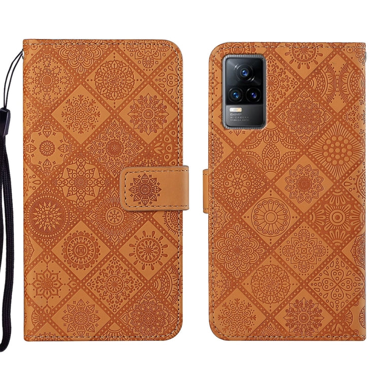 Ethnic Style Embossed Pattern Leather Phone Case, For vivo V21, For vivo V21e 4G, For vivo V21e 5G, For vivo Y51 2020, For vivo Y21