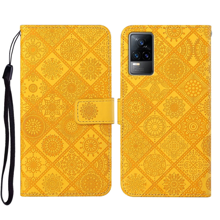 Ethnic Style Embossed Pattern Leather Phone Case, For vivo V21, For vivo V21e 4G, For vivo V21e 5G, For vivo Y51 2020, For vivo Y21