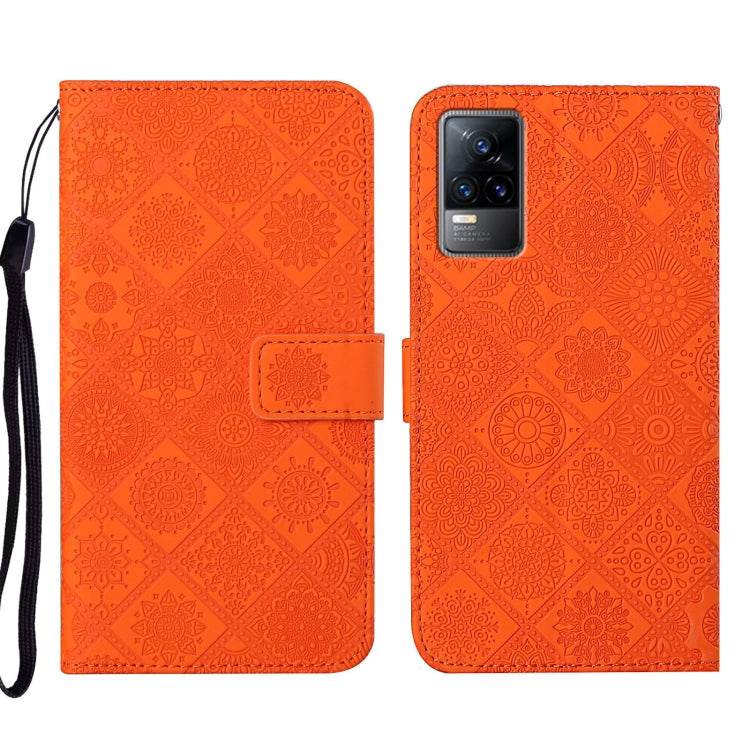 Ethnic Style Embossed Pattern Leather Phone Case, For vivo V21, For vivo V21e 4G, For vivo V21e 5G, For vivo Y51 2020, For vivo Y21