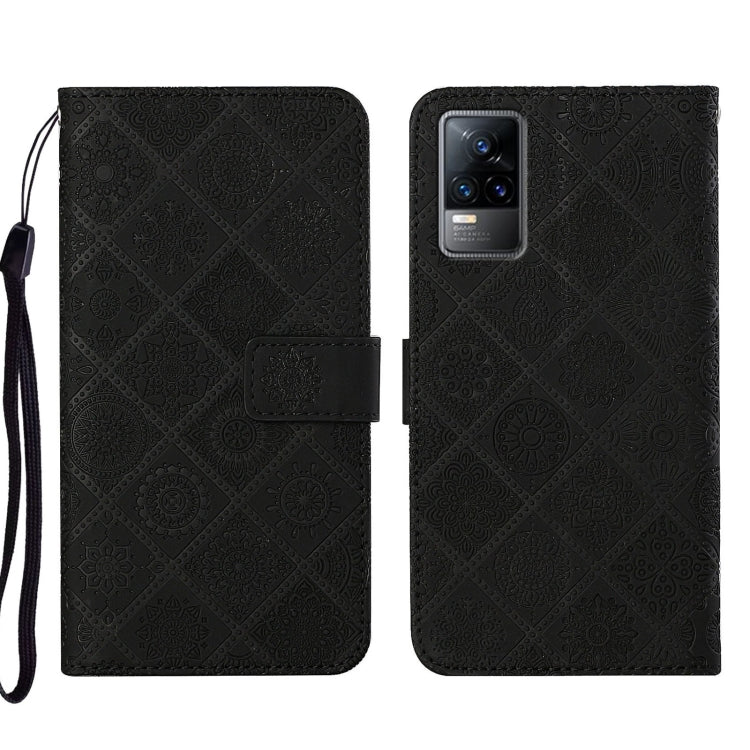 Ethnic Style Embossed Pattern Leather Phone Case, For vivo V21, For vivo V21e 4G, For vivo V21e 5G, For vivo Y51 2020, For vivo Y21