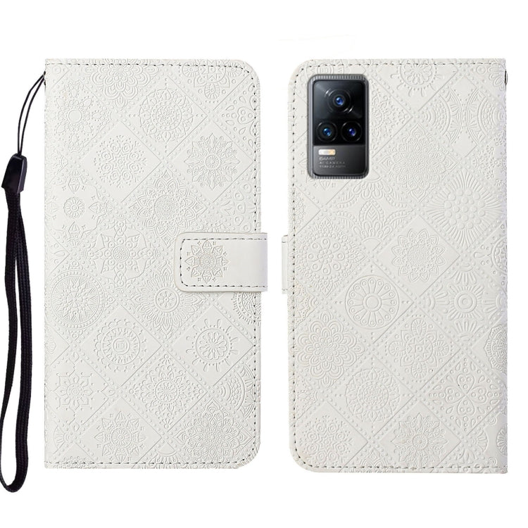 Ethnic Style Embossed Pattern Leather Phone Case, For vivo V21, For vivo V21e 4G, For vivo V21e 5G, For vivo Y51 2020, For vivo Y21
