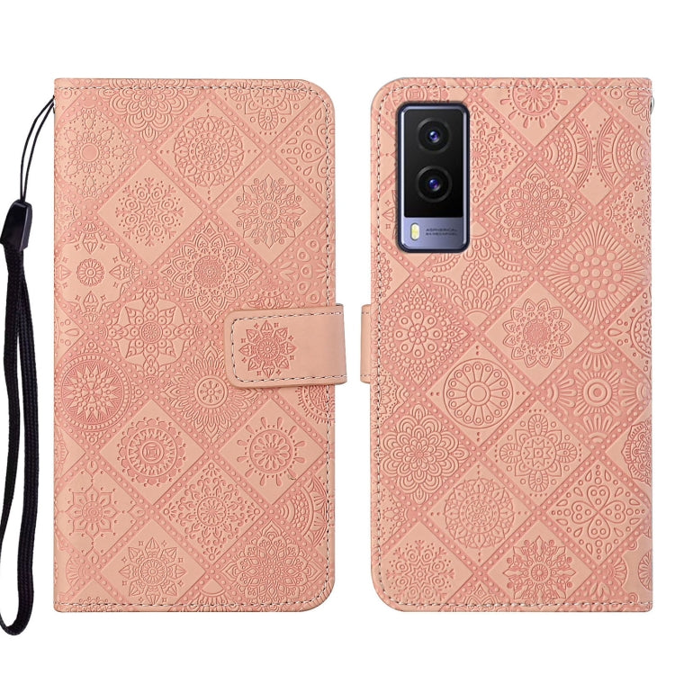 Ethnic Style Embossed Pattern Leather Phone Case, For vivo V21, For vivo V21e 4G, For vivo V21e 5G, For vivo Y51 2020, For vivo Y21