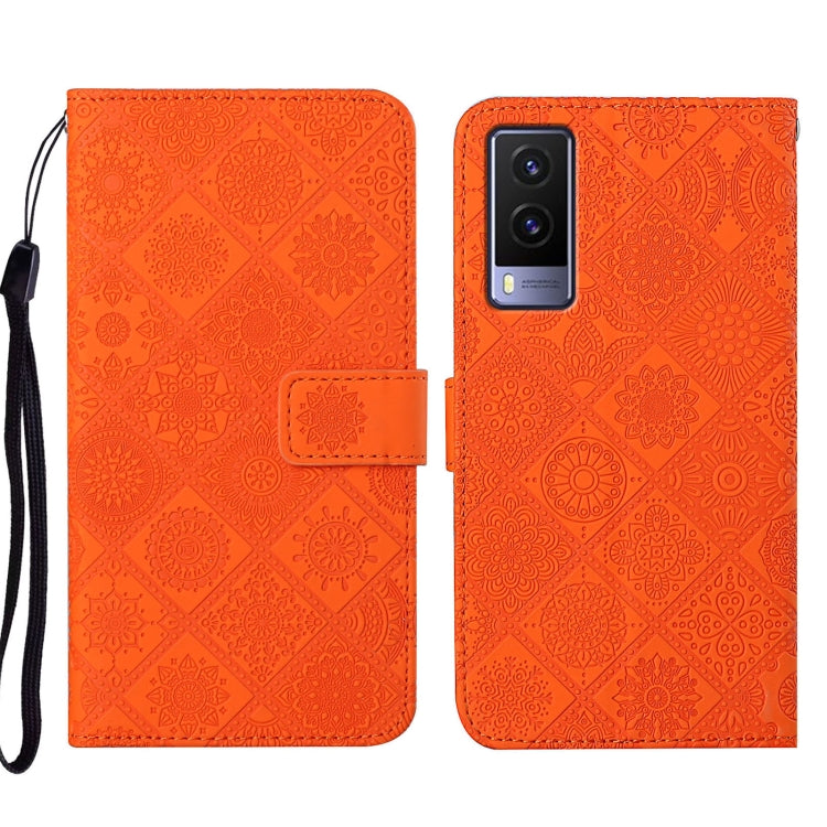 Ethnic Style Embossed Pattern Leather Phone Case, For vivo V21, For vivo V21e 4G, For vivo V21e 5G, For vivo Y51 2020, For vivo Y21