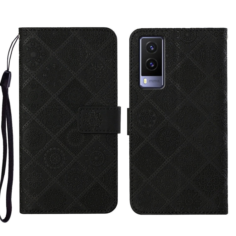 Ethnic Style Embossed Pattern Leather Phone Case, For vivo V21, For vivo V21e 4G, For vivo V21e 5G, For vivo Y51 2020, For vivo Y21