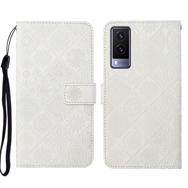 Ethnic Style Embossed Pattern Leather Phone Case, For vivo V21, For vivo V21e 4G, For vivo V21e 5G, For vivo Y51 2020, For vivo Y21