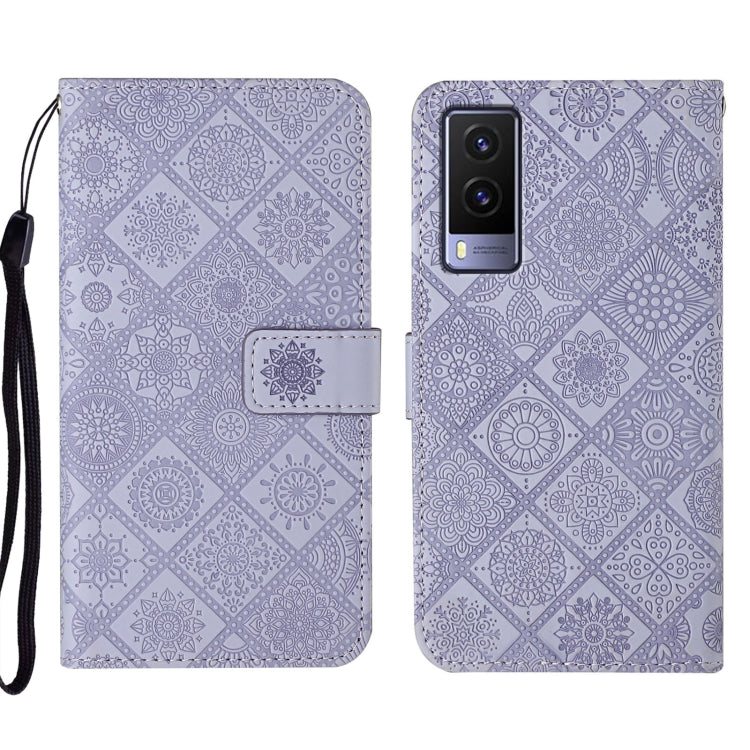Ethnic Style Embossed Pattern Leather Phone Case, For vivo V21, For vivo V21e 4G, For vivo V21e 5G, For vivo Y51 2020, For vivo Y21