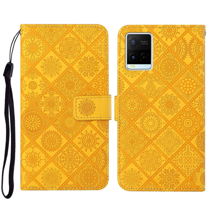 Ethnic Style Embossed Pattern Leather Phone Case, For vivo V21, For vivo V21e 4G, For vivo V21e 5G, For vivo Y51 2020, For vivo Y21