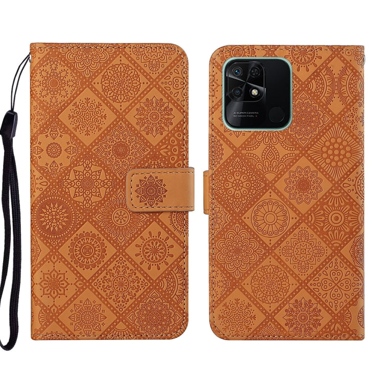 Ethnic Style Embossed Pattern Leather Phone Case, For Xiaomi Redmi 10, For Xiaomi Redmi 10C, For Xiaomi Redmi K40, For Xiaomi Redmi Note 11, For Xiaomi Redmi Note 11 4G Global, For Xiaomi Redmi Note 11 Pro