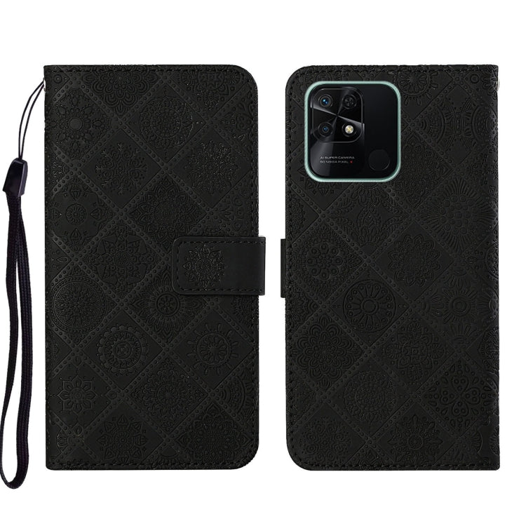 Ethnic Style Embossed Pattern Leather Phone Case, For Xiaomi Redmi 10, For Xiaomi Redmi 10C, For Xiaomi Redmi K40, For Xiaomi Redmi Note 11, For Xiaomi Redmi Note 11 4G Global, For Xiaomi Redmi Note 11 Pro