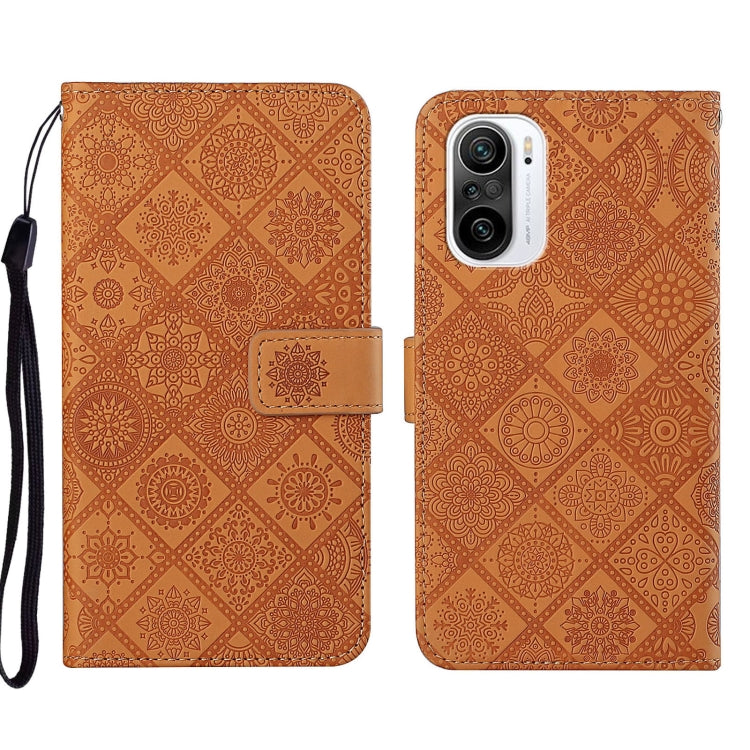 Ethnic Style Embossed Pattern Leather Phone Case, For Xiaomi Redmi 10, For Xiaomi Redmi 10C, For Xiaomi Redmi K40, For Xiaomi Redmi Note 11, For Xiaomi Redmi Note 11 4G Global, For Xiaomi Redmi Note 11 Pro