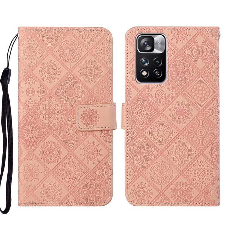 Ethnic Style Embossed Pattern Leather Phone Case, For Xiaomi Redmi 10, For Xiaomi Redmi 10C, For Xiaomi Redmi K40, For Xiaomi Redmi Note 11, For Xiaomi Redmi Note 11 4G Global, For Xiaomi Redmi Note 11 Pro