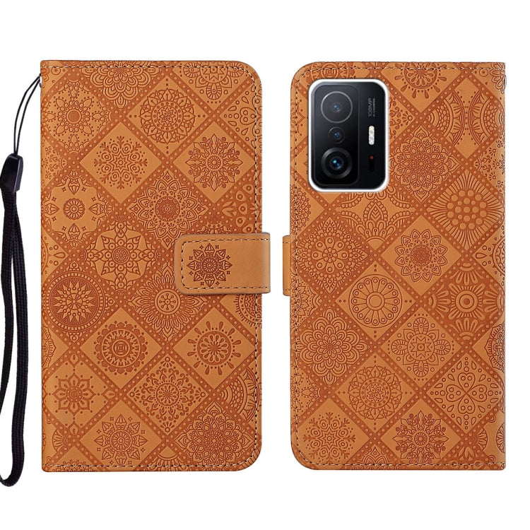 Ethnic Style Embossed Pattern Leather Phone Case, For Xiaomi Redmi Note 11 Pro Global, For Xiaomi Redmi Note 10 Pro 5G, For Xiaomi Redmi Note 10 5G, For Xiaomi Mi 11T