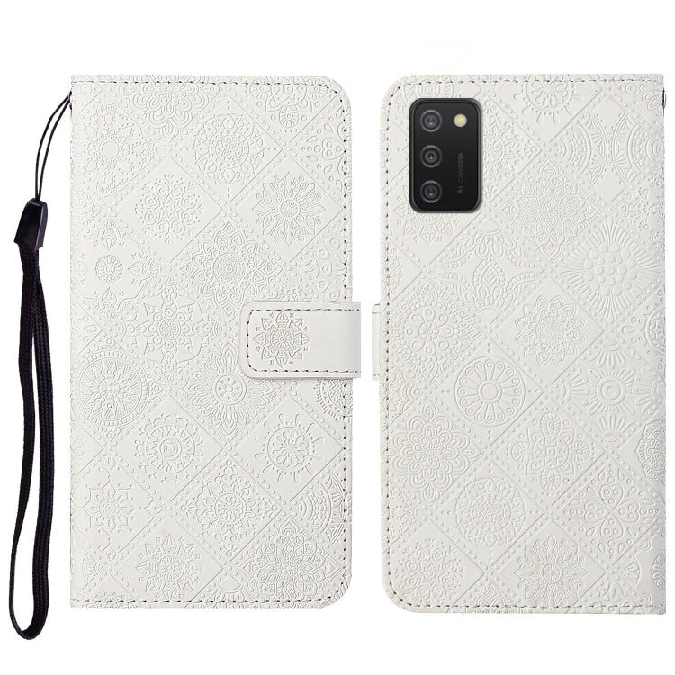 Ethnic Style Embossed Pattern Leather Phone Case, For OPPO A54, For OPPO A74 4G, For OPPO A74 5G, For OPPO A94 4G, For Samsung Galaxy A03s 164mm, For Samsung Galaxy A13 4G