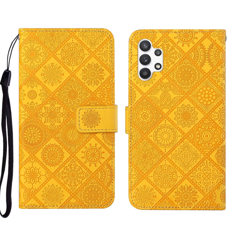 Ethnic Style Embossed Pattern Leather Phone Case, For OPPO A54, For OPPO A74 4G, For OPPO A74 5G, For OPPO A94 4G, For Samsung Galaxy A03s 164mm, For Samsung Galaxy A13 4G