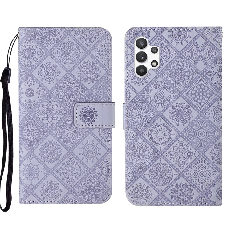 Ethnic Style Embossed Pattern Leather Phone Case, For OPPO A54, For OPPO A74 4G, For OPPO A74 5G, For OPPO A94 4G, For Samsung Galaxy A03s 164mm, For Samsung Galaxy A13 4G