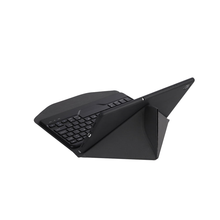 B0N5 Diamond Texture Bluetooth Keyboard Leather Case with Triangle Back Support, B0N5