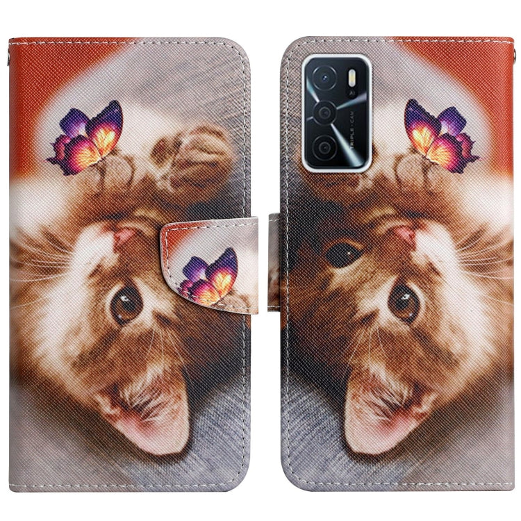 Painted Pattern Flip Leather Phone Case, For OPPO A16, For vivo Y21 / Y21S / Y33S
