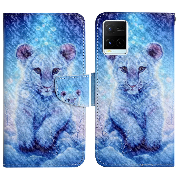 Painted Pattern Flip Leather Phone Case, For OPPO A16, For vivo Y21 / Y21S / Y33S