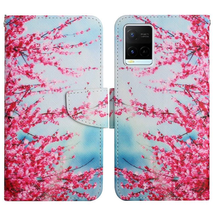 Painted Pattern Flip Leather Phone Case, For OPPO A16, For vivo Y21 / Y21S / Y33S
