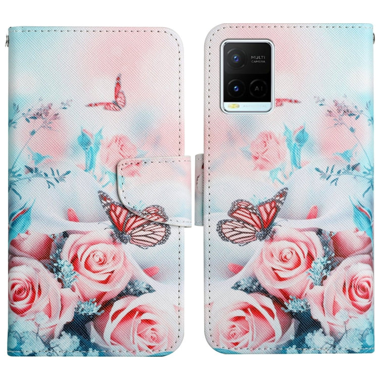 Painted Pattern Flip Leather Phone Case, For OPPO A16, For vivo Y21 / Y21S / Y33S