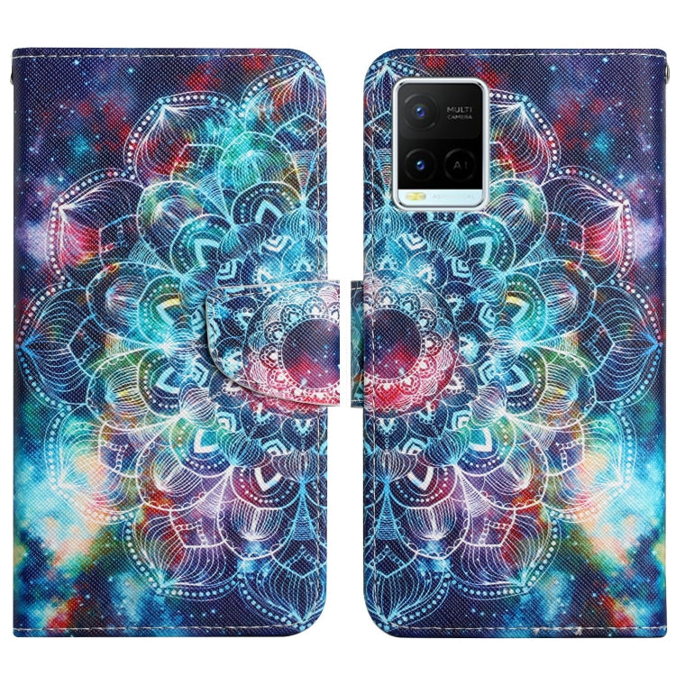 Painted Pattern Flip Leather Phone Case, For OPPO A16, For vivo Y21 / Y21S / Y33S