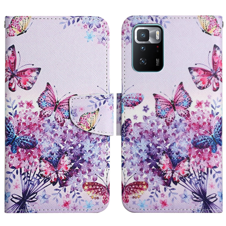 Painted Pattern Flip Leather Phone Case, For Xiaomi Redmi Note 10 Pro 5G, For Xiaomi Redmi Note 11 5G China